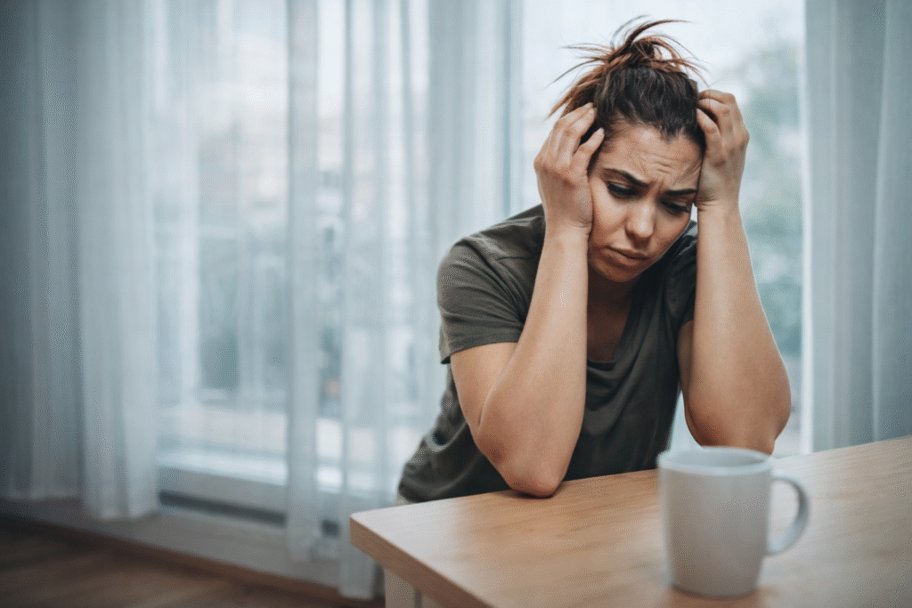 ciągły stres bez widocznej przyczyny napięcie emocjonalne